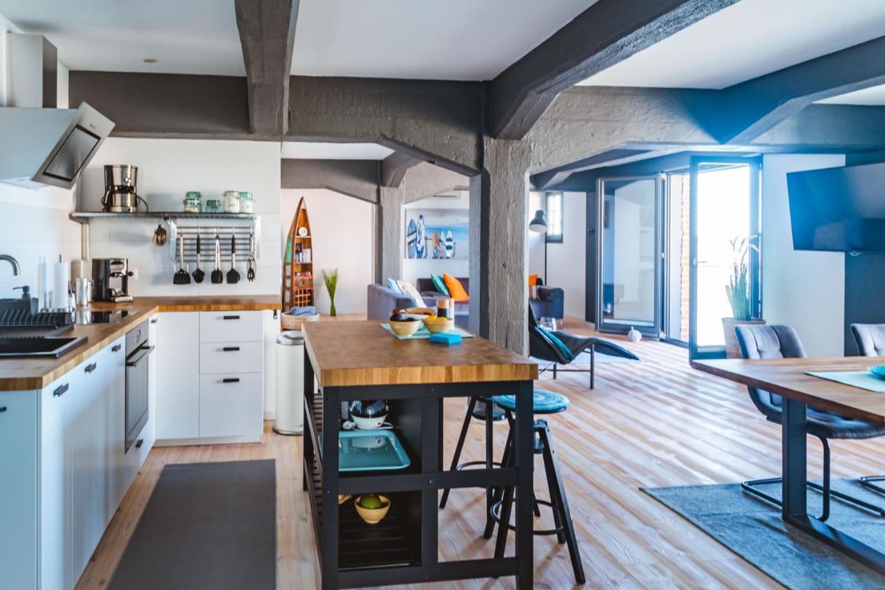 Boddenloft Wohnung 4.1 Barth Esterno foto