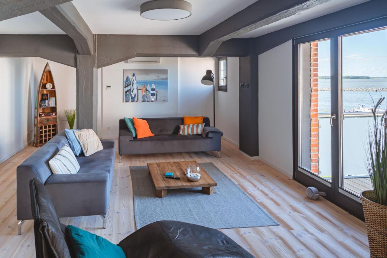 Boddenloft Wohnung 4.1 Barth Esterno foto