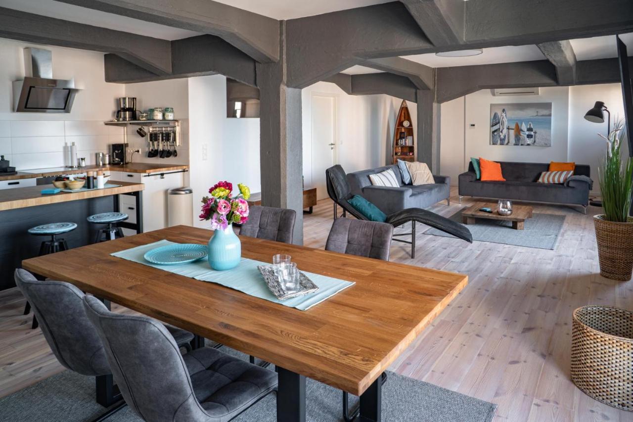 Boddenloft Wohnung 4.1 Barth Esterno foto
