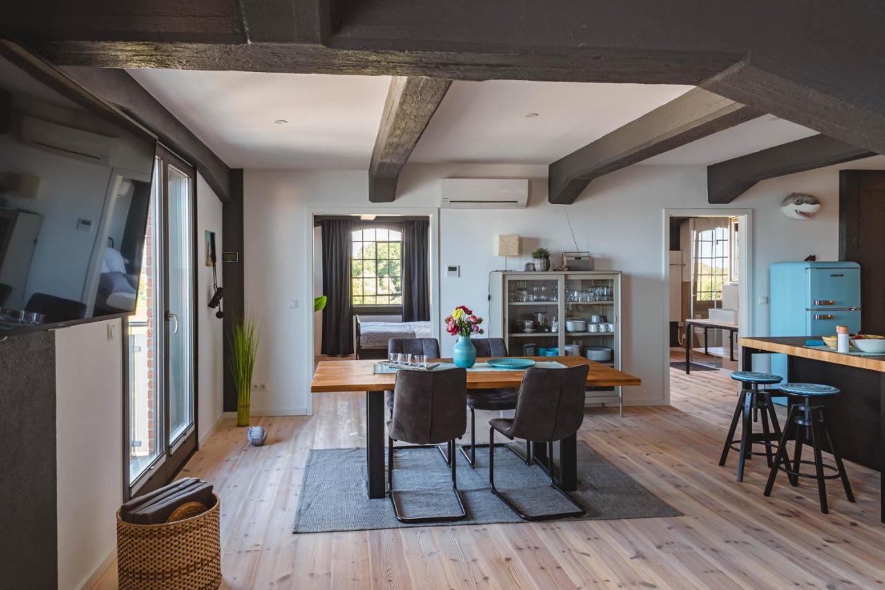Boddenloft Wohnung 4.1 Barth Esterno foto