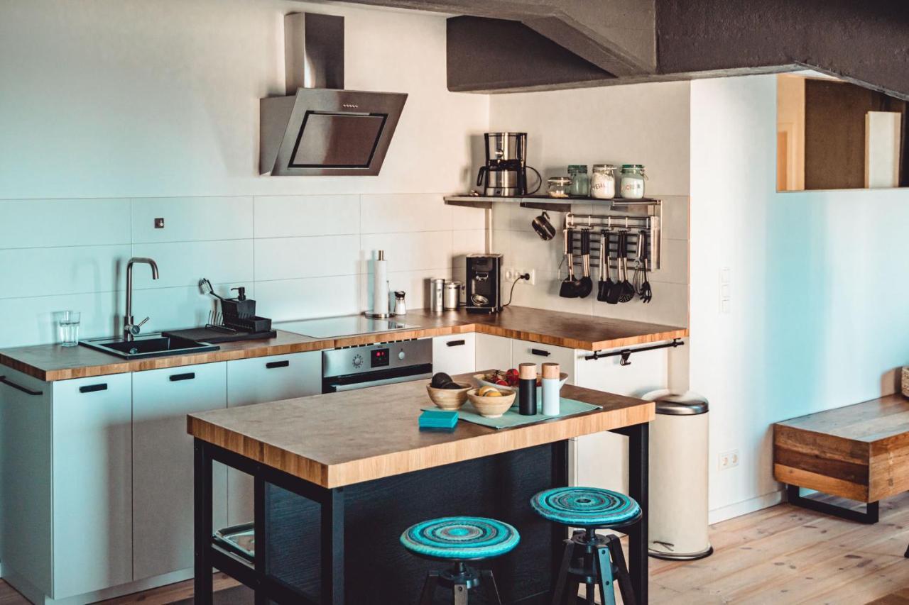 Boddenloft Wohnung 4.1 Barth Esterno foto